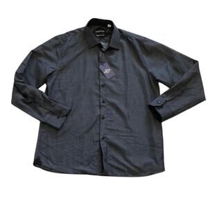 NWT Silverstone Mens Dress Shirt Sz XXL Modern Fit Flaw Business Casual